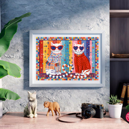 CherryPazzi Kittens in Love Puzzel 300 Stukjes XL