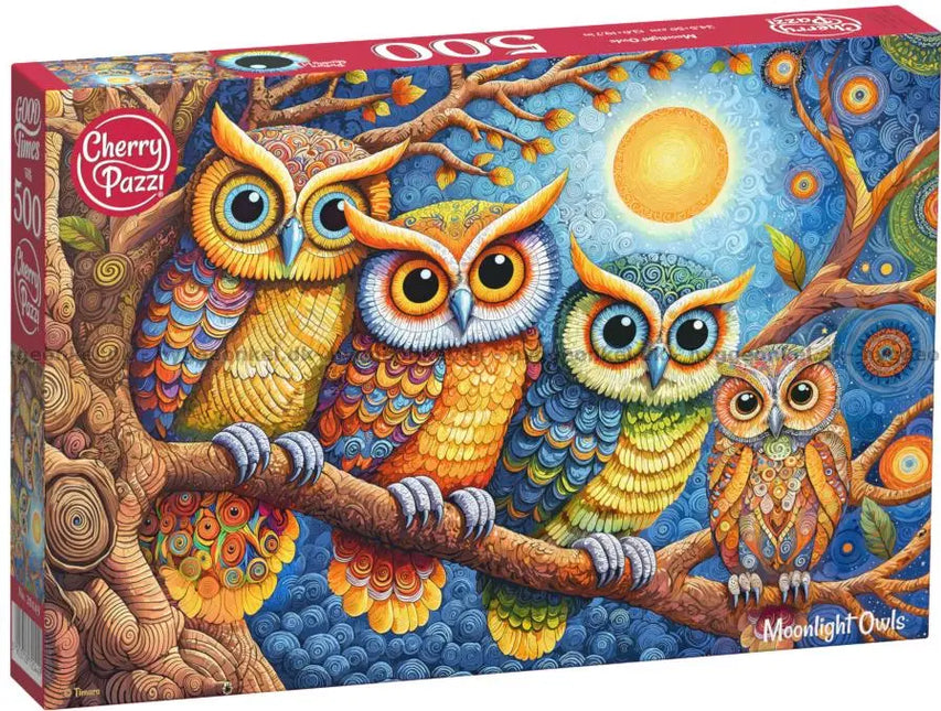 CherryPazzi Moonlight Owls Puzzel 500 Stukjes