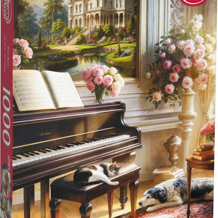 CherryPazzi Piano Room Puzzel 1000 Stukjes
