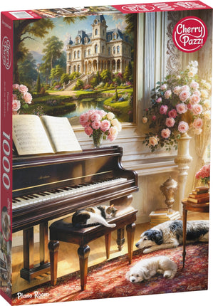 CherryPazzi Piano Room Puzzel 1000 Stukjes