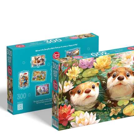 CherryPazzi Pond Friends Puzzel 300 Stukjes XL
