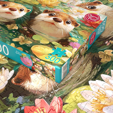 CherryPazzi Pond Friends Puzzel 300 Stukjes XL