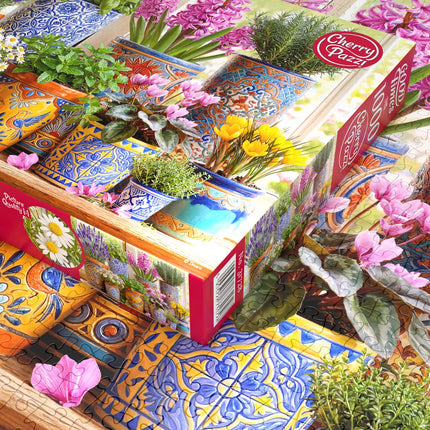 CherryPazzi Pottery in Bloom Puzzel 1000 Stukjes