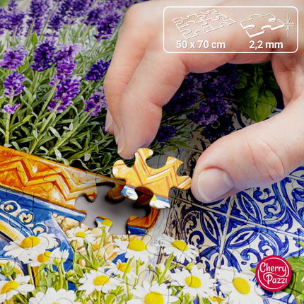 CherryPazzi Pottery in Bloom Puzzel 1000 Stukjes
