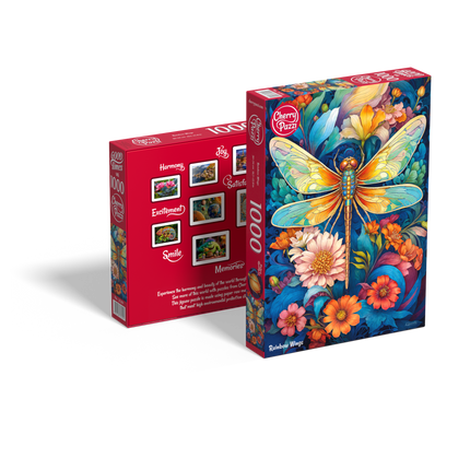 CherryPazzi Rainbow Wings Puzzel 1000 Stukjes