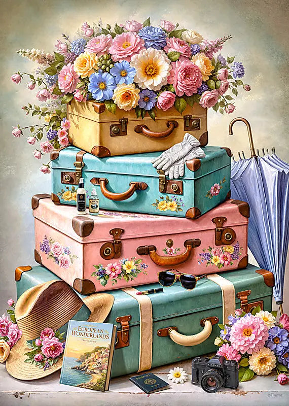 CherryPazzi Ready to Go! Puzzel 1000 Stukjes