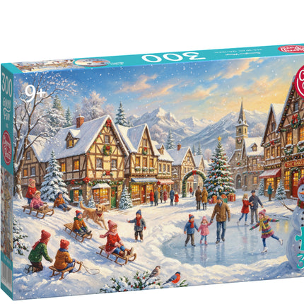 CherryPazzi Snowglow Village Puzzel 300 Stukjes XL