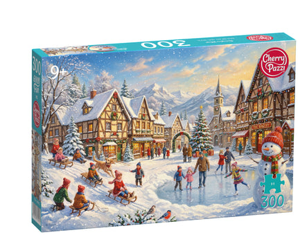 CherryPazzi Snowglow Village Puzzel 300 Stukjes XL