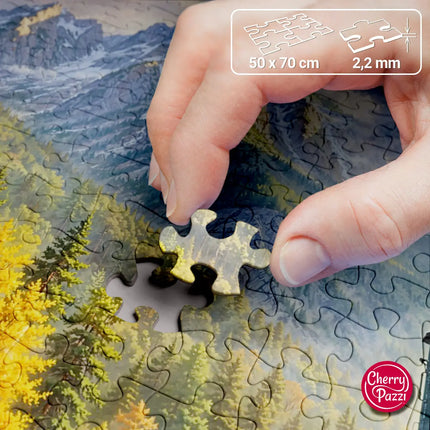 CherryPazzi The Golden Express Puzzel 1000 Stukjes