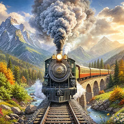 CherryPazzi The Golden Express Puzzel 1000 Stukjes