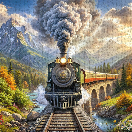 CherryPazzi The Golden Express Puzzel 1000 Stukjes