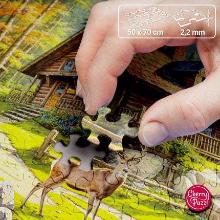 CherryPazzi The Living Valley Puzzel 1000 Stukjes