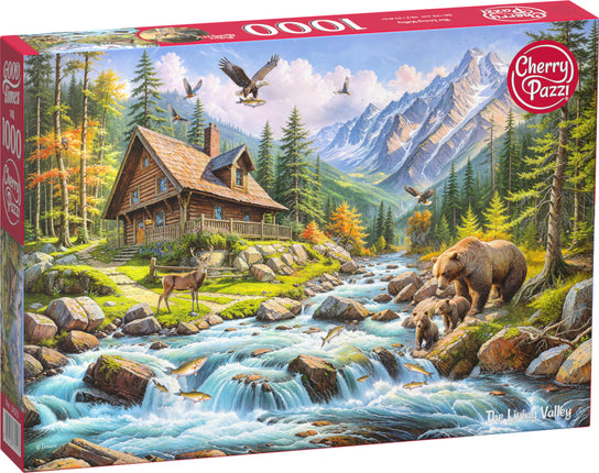 CherryPazzi The Living Valley Puzzel 1000 Stukjes
