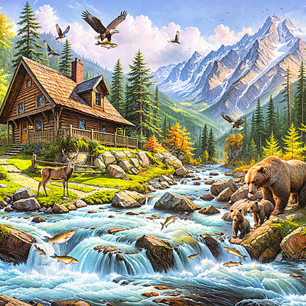CherryPazzi The Living Valley Puzzel 1000 Stukjes