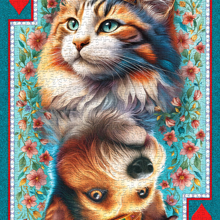 CherryPazzi The Royal Card Puzzel 1000 Stukjes