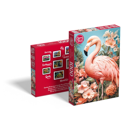 CherryPazzi Think Pink Puzzel 1000 Stukjes