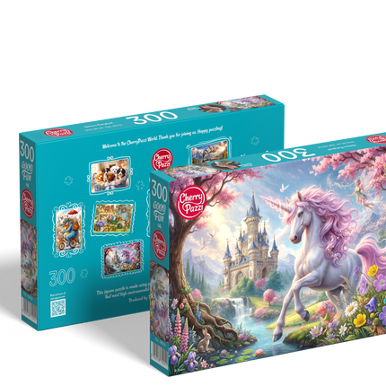 CherryPazzi Unicorn Fairyland Puzzel 300 Stukjes XL