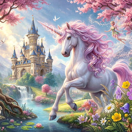 CherryPazzi Unicorn Fairyland Puzzel 300 Stukjes XL