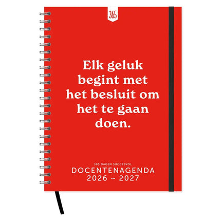Comello 365 Dagen Succesvol Docentenagenda 2027 A5