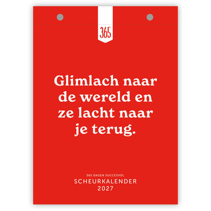 Comello 365 Dagen Succesvol Scheurkalender 2027