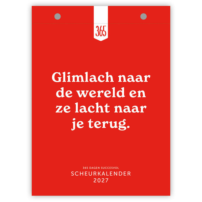 Comello 365 Dagen Succesvol Scheurkalender 2027