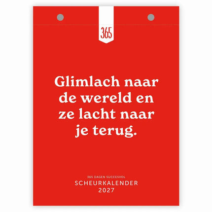 Comello 365 Dagen Succesvol Scheurkalender 2027