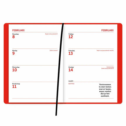 Comello 365 Dagen Succesvol Weekagenda 2027