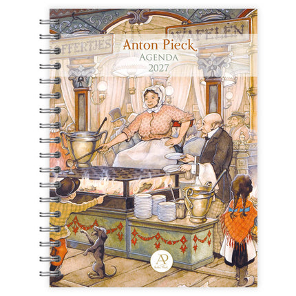 Comello Anton Pieck Bureau Agenda 2027 Poffertjes en Wafelen