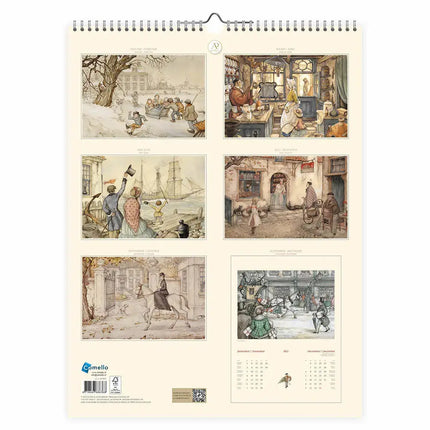 Comello Anton Pieck Kalender 2027 Groot Fotograaf