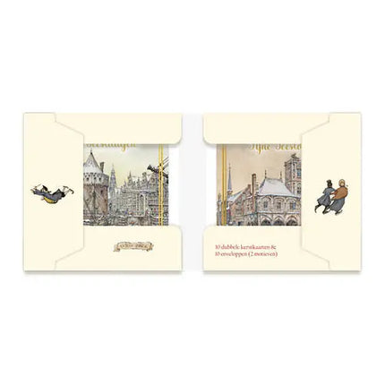 Comello Anton Pieck Kerstkaarten