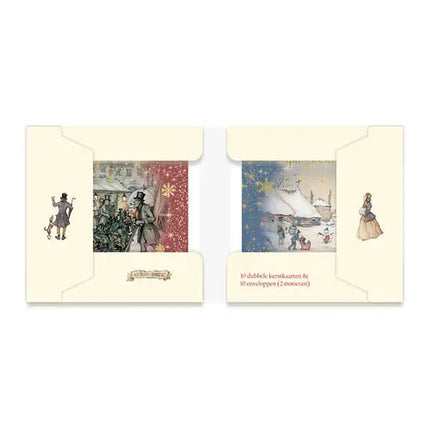 Comello Anton Pieck Kerstkaarten - Boom kopen - Winterpret