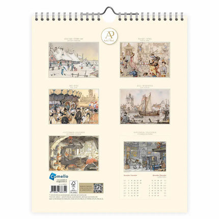 Comello Anton Pieck Projector Kalender 2027