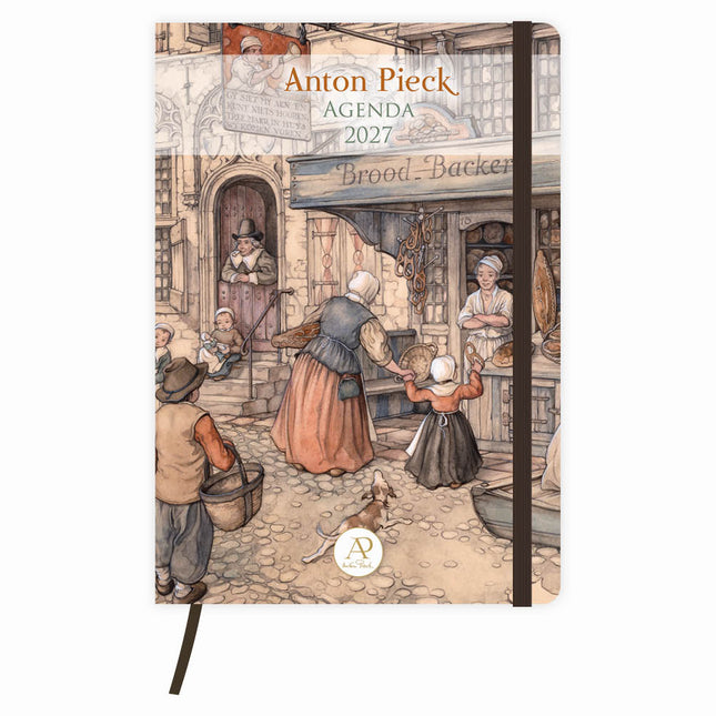 Comello Anton Pieck weekagenda 2027 Bakkerij