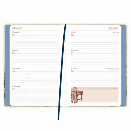 Comello Anton Pieck weekagenda 2027 Haven