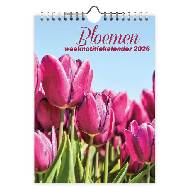 Comello Bloemen WEEKnotitiekalender 2026