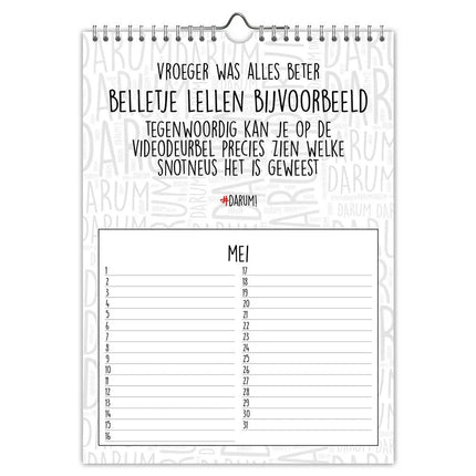 Comello Darum Verjaardagskalender
