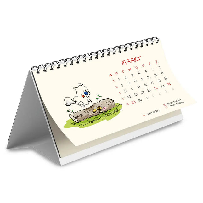 Comello Doe eens lief Desk Kalender 2027