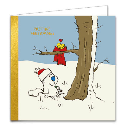 Comello Doe Eens Lief Kerstkaarten Vogels