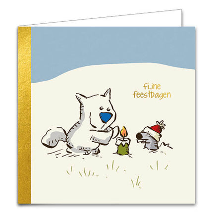 Comello Doe Eens Lief Kerstkaarten Vogels