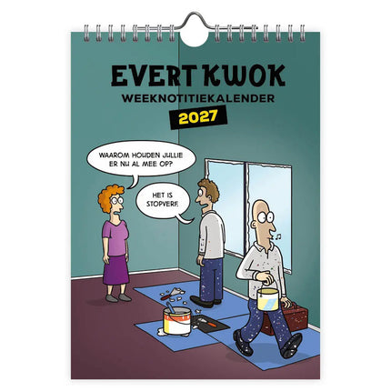 Comello Evert Kwok Weeknotitiekalender 2027 Stopverf