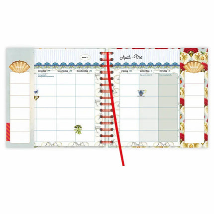Comello Familie Notitieagenda 17-maands 2027 Carousel  6 Personen
