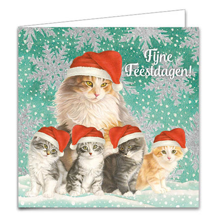 Comello Franciens Katten Kerstkaarten