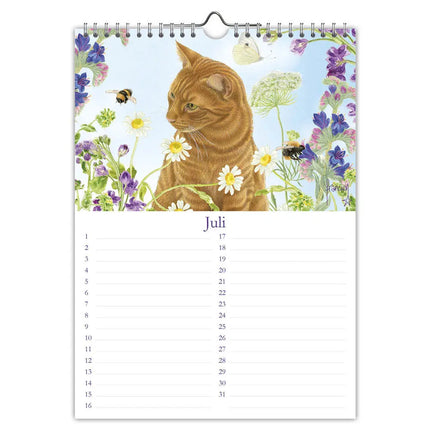Comello Franciens Katten Lapjeskat Verjaardagskalender
