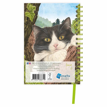 Comello Franciens Katten Spiraalagenda 2027 Bailey