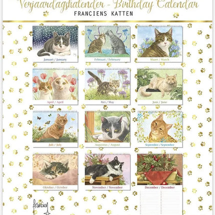 Comello Franciens Katten Verjaardagskalender Jeroen