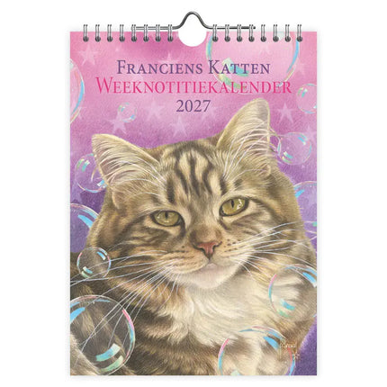 Comello Franciens Katten Weeknotitiekalender 2027 Blitz