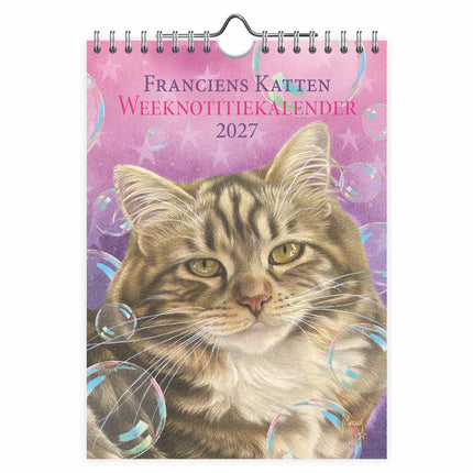 Comello Franciens Katten Weeknotitiekalender 2027 Blitz