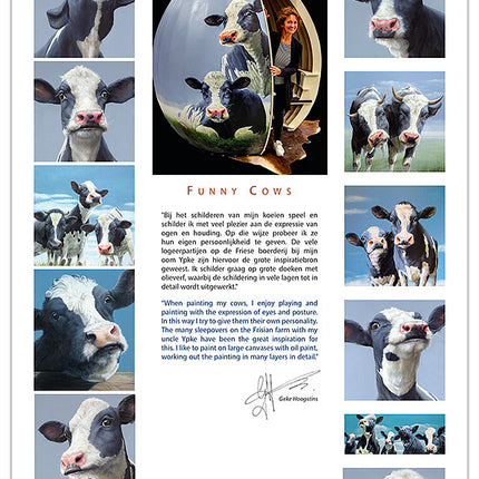 Comello Funny Cows Verjaardagskalender