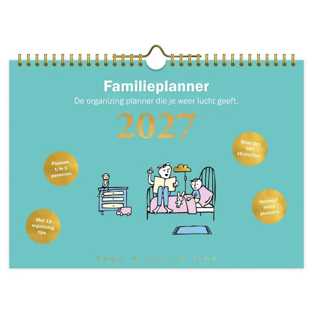 Comello Homeworktime Familie Planner 2027