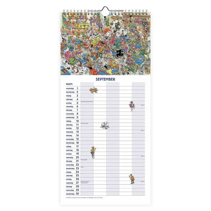Comello Jan van Haasteren Familienotitiekalender 2027